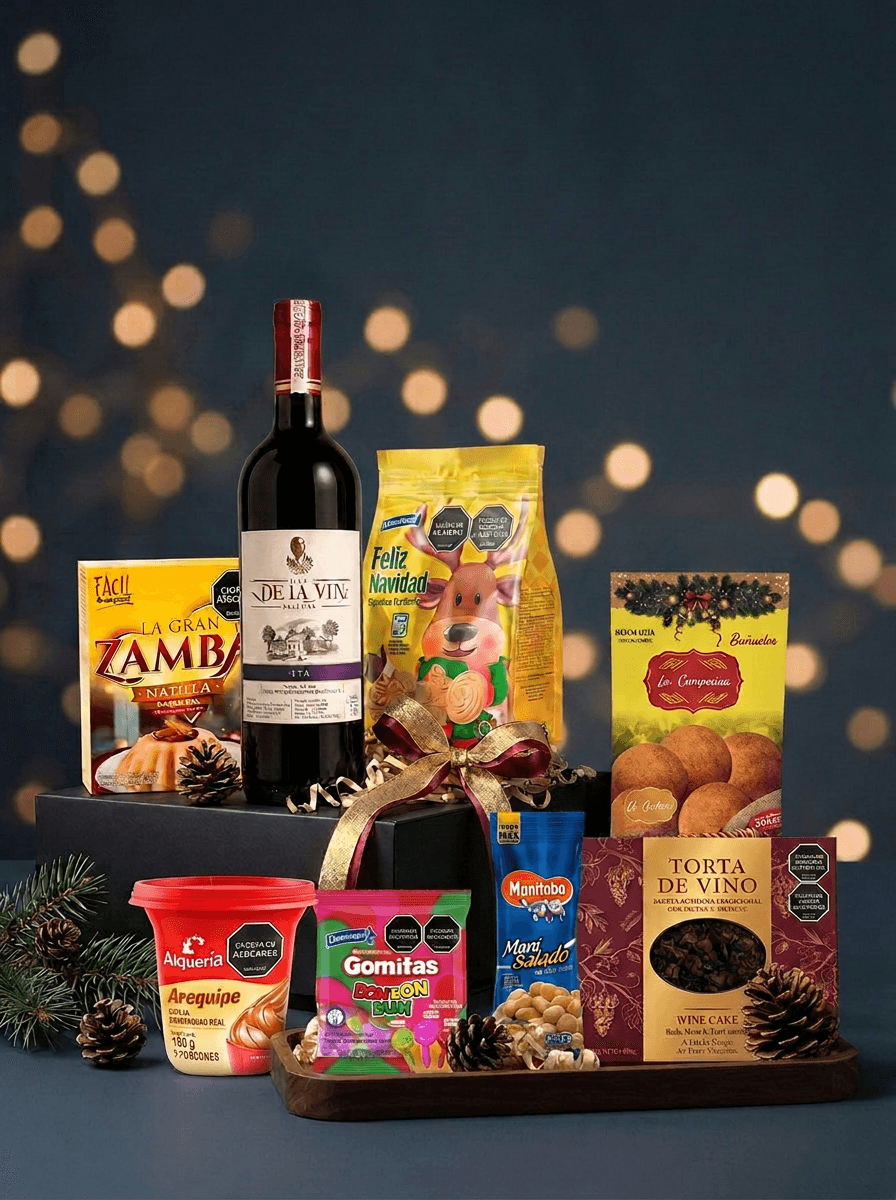 Contenido del Pack 1: 9 productos navideños