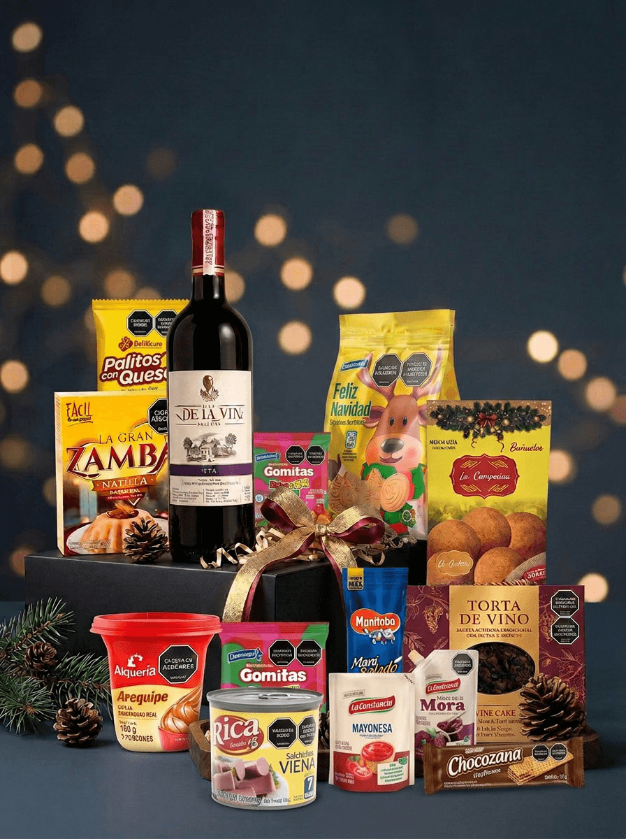 Contenido del Pack 3: 14 productos navideños