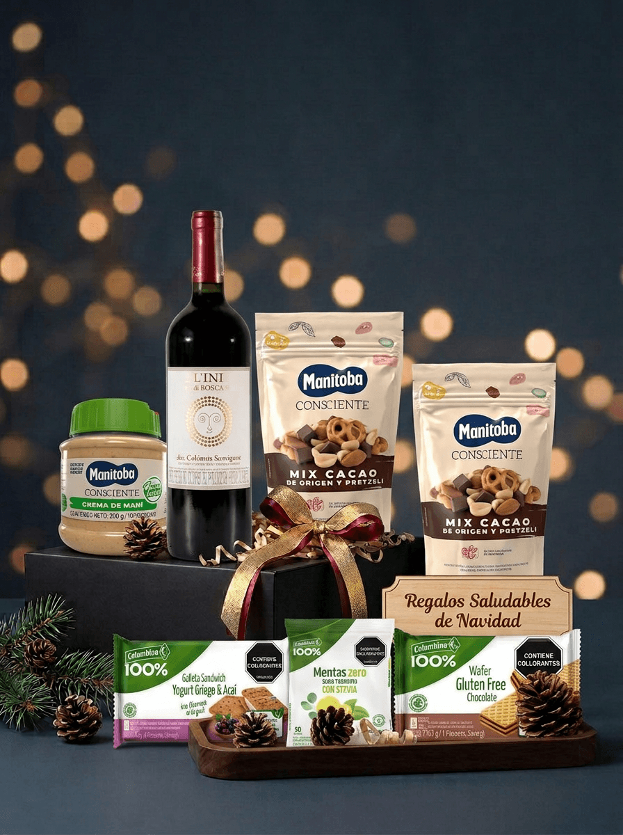 Contenido del Pack Consciente: 6 productos navideños