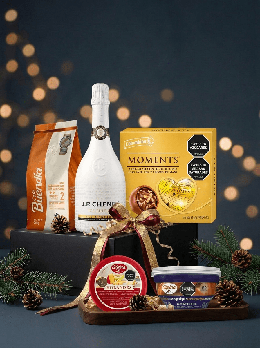 Contenido del Pack Selecto: 5 productos navideños